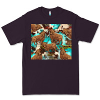 Plum astec cowhide highlands cow Premium Tee - BarkalooDesign