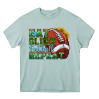 Arona eat sleep football repeat Heavy Core Tee - texasbilliewilder