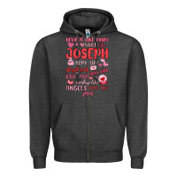 Charcoal Heather believe like mary trust like joseph valentine s da Zipper Hoodie - MaliasSmallBusiness