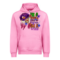 Fuchsia Pink in a world full of princesses be a witch Urban Hoodie - CowGirlArtShop