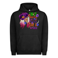 Pigment Black in a world full of princesses be a witch Urban Hoodie - CowGirlArtShop