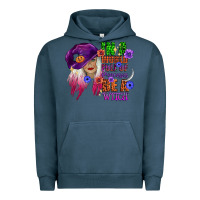 Pigment Midnight Navy in a world full of princesses be a witch Urban Hoodie - CowGirlArtShop