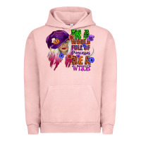 Pigment Salmon in a world full of princesses be a witch Urban Hoodie - CowGirlArtShop