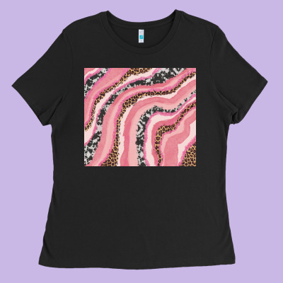 Ladies Tee valentines day watercolor