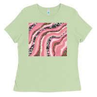 Matcha valentines day watercolor Ladies Tee - RanaPortraitStore
