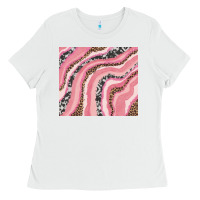White valentines day watercolor Ladies Tee - RanaPortraitStore