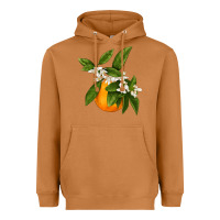 Meerkat Tangerine Heavyweight Hoodie - LillyAllenDesigns