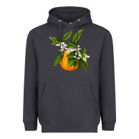 Smoke Tangerine Heavyweight Hoodie - LillyAllenDesigns