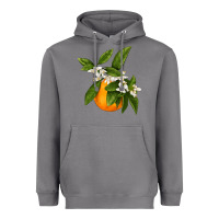 Storm Tangerine Heavyweight Hoodie - LillyAllenDesigns