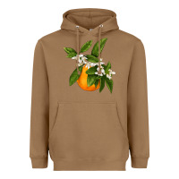 Toasted Coconut Tangerine Heavyweight Hoodie - LillyAllenDesigns