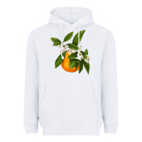 White Tangerine Heavyweight Hoodie - LillyAllenDesigns
