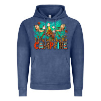 Vintage Denim life is better by the campfire Vintage Hoodie - AdoDesignShop