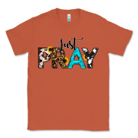 Copper Just Pray Classic Tee - RanaPortraitStore