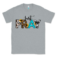 Heather Grey Just Pray Classic Tee - RanaPortraitStore