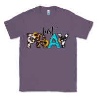 Lavender Just Pray Classic Tee - RanaPortraitStore