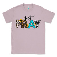 Lilac Just Pray Classic Tee - RanaPortraitStore