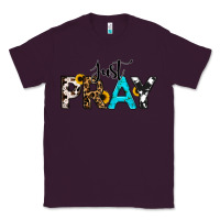 Plum Just Pray Classic Tee - RanaPortraitStore