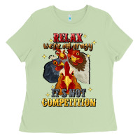 Matcha relax were all crazy its not competition Ladies Tee - JahusDesignShop