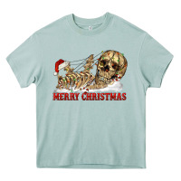 Arona Merry christmas skeleton Heavy Core Tee - RanaPortraitStore