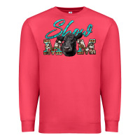 Cardinal show mom aztec cowhide black angus Premium Sweatshirt - Artiststas