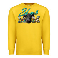 Lemon show mom aztec cowhide black angus Premium Sweatshirt - Artiststas