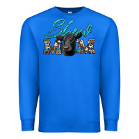 True Royal show mom aztec cowhide black angus Premium Sweatshirt - Artiststas