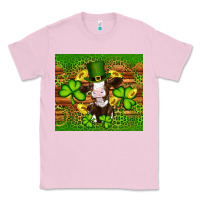 Bubblegum Pink st patricks day cow Classic Tee - Artiststas