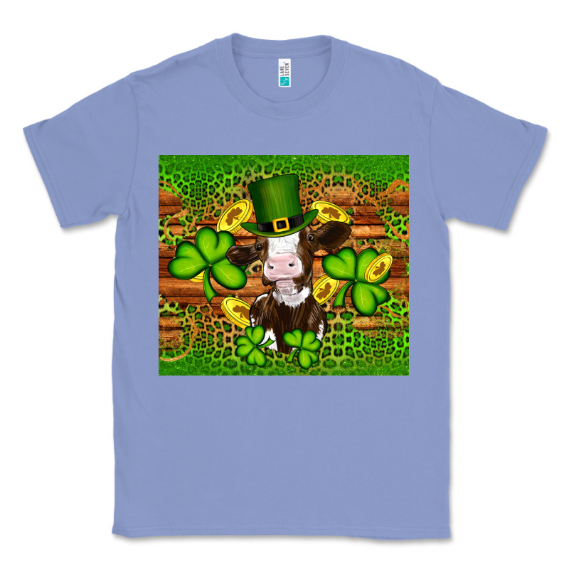 St Patricks Day Cow Classic Tee by Artiststas | Teevron