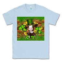 Dusty Blue st patricks day cow Classic Tee - Artiststas