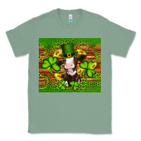 Sage st patricks day cow Classic Tee - Artiststas