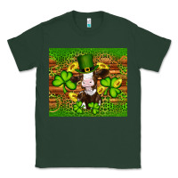 Sports Green st patricks day cow Classic Tee - Artiststas