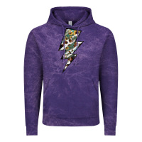 Cloud Purple Lightning Bolt Vintage Hoodie - JahusDesignShop