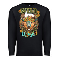 Black wild west Premium Sweatshirt - Artiststas