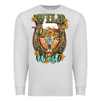 Dove Grey wild west Premium Sweatshirt - Artiststas