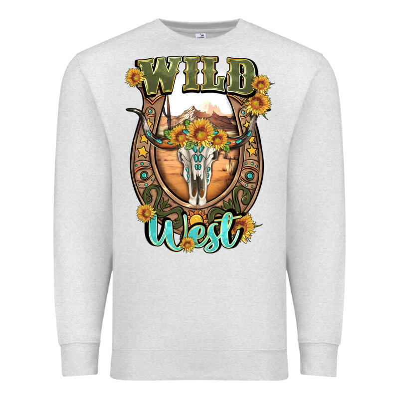Wild West Premium Sweatshirt by Artiststas | Teevron