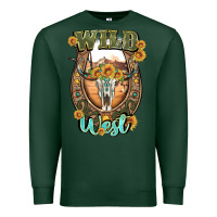 Sports Green wild west Premium Sweatshirt - Artiststas