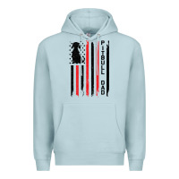 Blue Mist Pitbull Dad Premium Hoodie - Bettercallsaul