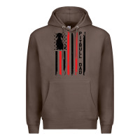 Coffee Pitbull Dad Premium Hoodie - Bettercallsaul