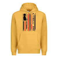 Mustard Pitbull Dad Premium Hoodie - Bettercallsaul
