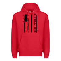 Red Pitbull Dad Premium Hoodie - Bettercallsaul