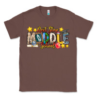 Chestnut Next Stop Middle School Classic Tee - CowhideDigitalArt
