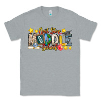 Heather Grey Next Stop Middle School Classic Tee - CowhideDigitalArt