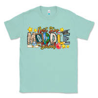 Seafoam Next Stop Middle School Classic Tee - CowhideDigitalArt