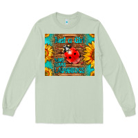 Matcha just a girl who loves ladybugs Long Sleeve Tee - LillyAllenDesigns