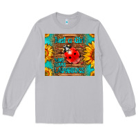 Moon Dust just a girl who loves ladybugs Long Sleeve Tee - LillyAllenDesigns