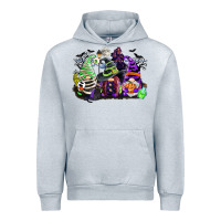 Heather Grey halloween gnome Urban Hoodie - CowGirlArtShop