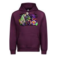 Mauve Wine halloween gnome Urban Hoodie - CowGirlArtShop
