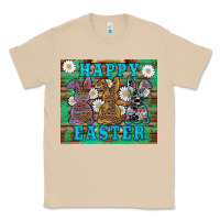 Mushroom easter happy easter western bunnies daisies Classic Tee - Artiststas