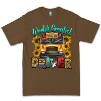Cacao worlds greatest school bus driver Premium Tee - texasbilliewilder