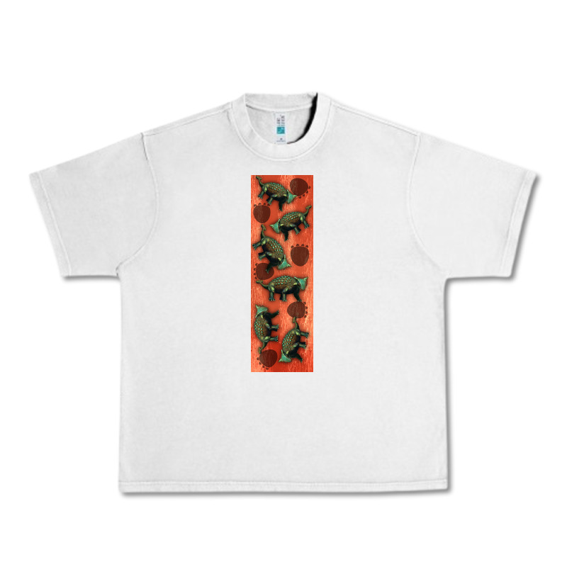 Dinosaur Ankylosaurus Pen Wrap Urban Heavy Tee by Artiststas | Teevron